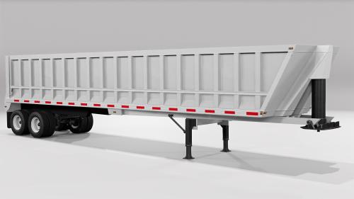 Frameless Dump Trailer