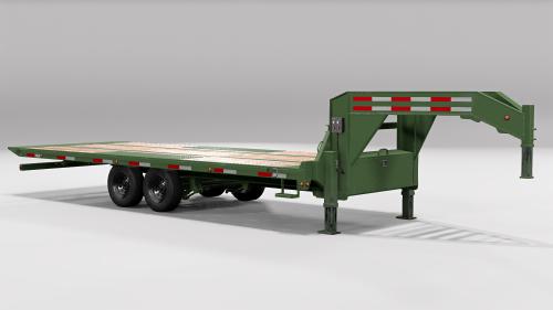 Tilt Deck Trailer 22ft Gooseneck